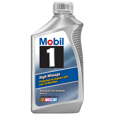 MOBIL 1 HIGH MILEAGE 10W40 6/1 QT CASE